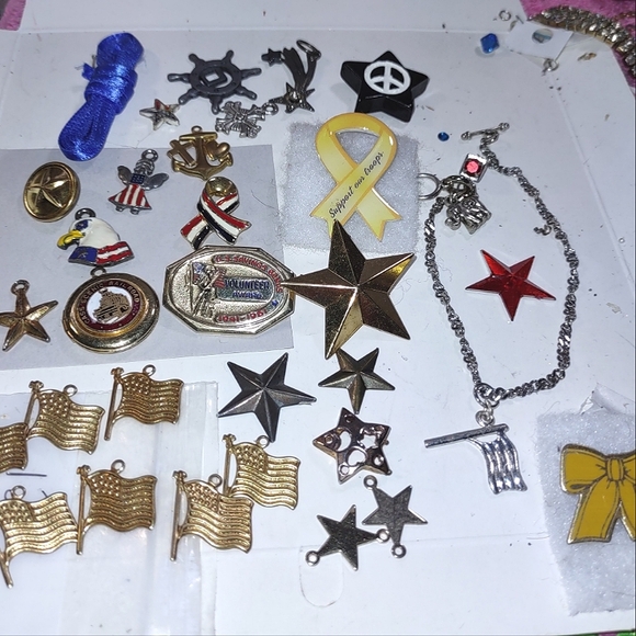 Americana Patriotic DIY Craft Lot - Picture 3 of 12